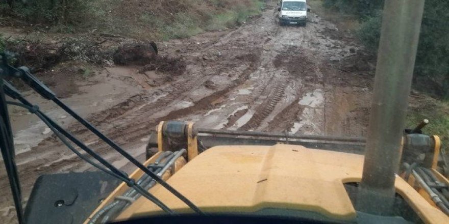 Nazilli’de aşırı yağış sele yol açtı