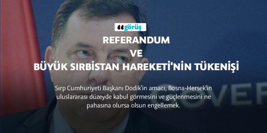 Referandum ve Büyük Sırbistan Hareketi'nin tükenişi