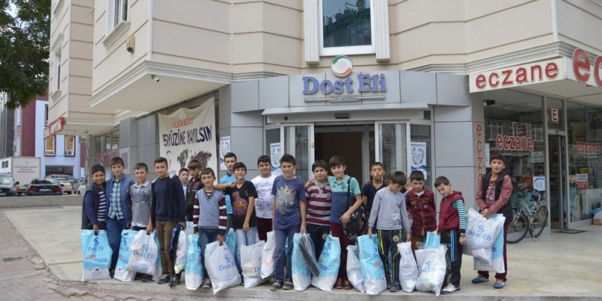 Dost Eli ve İl Milli Eğitim'den anlamlı proje