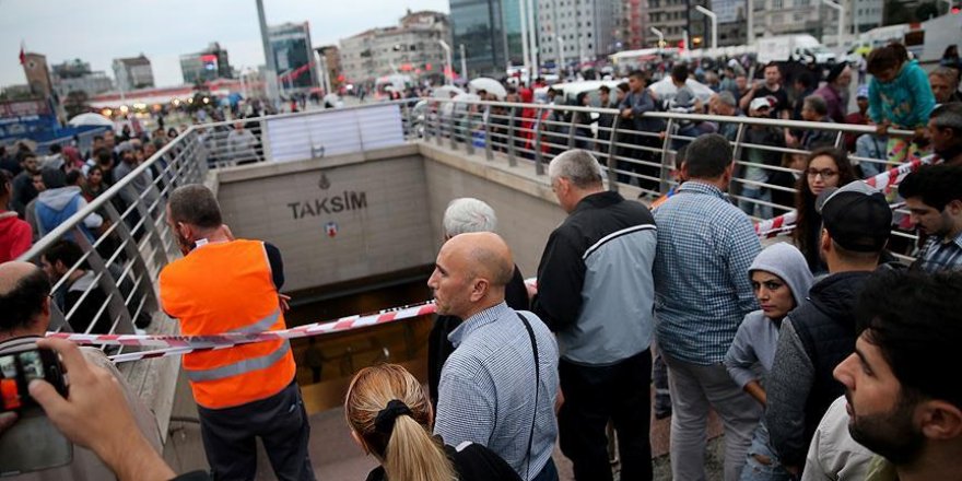 İstanbul'da metroda intihar girişimi