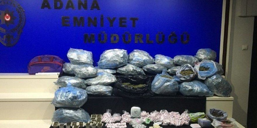 Adana’da uyuşturucu operasyonu: 9 kişi tutuklandı