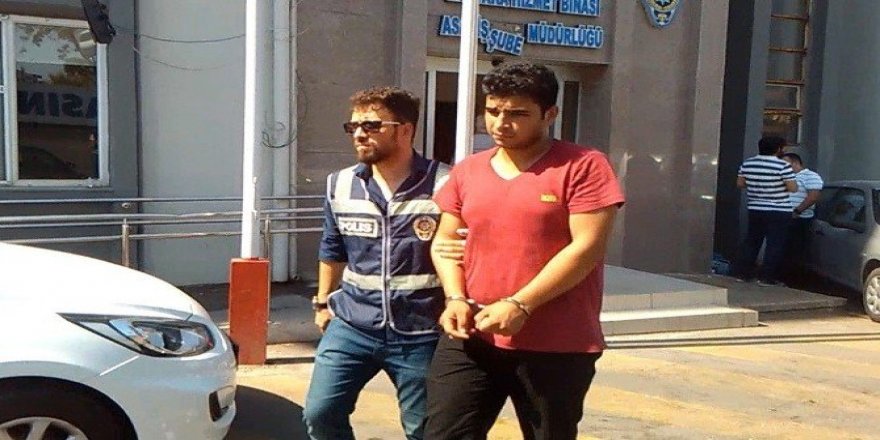Gaspçı kısa sürede yakalandı