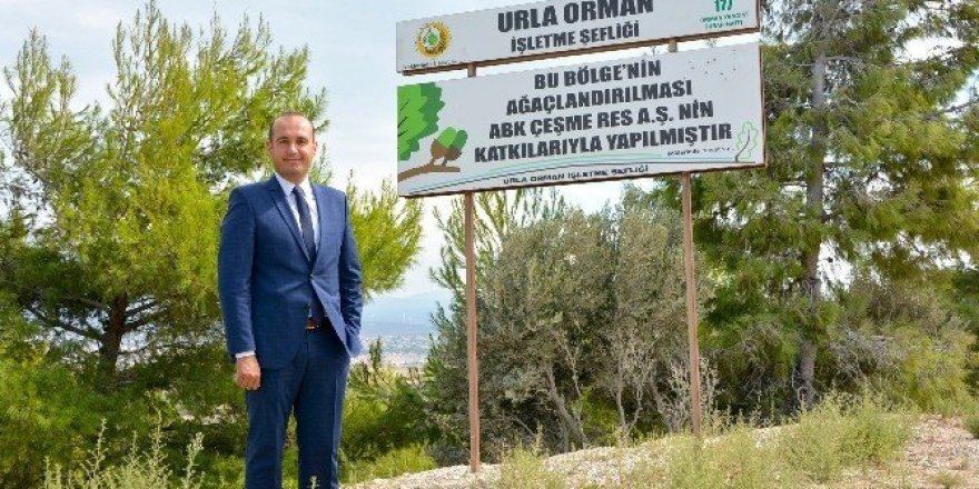 Santral bölgesine 14 bin fidan