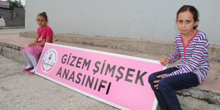 5 yaşında 4 kişiye umut olan Gizem’in adı ana sınıfında yaşayacak