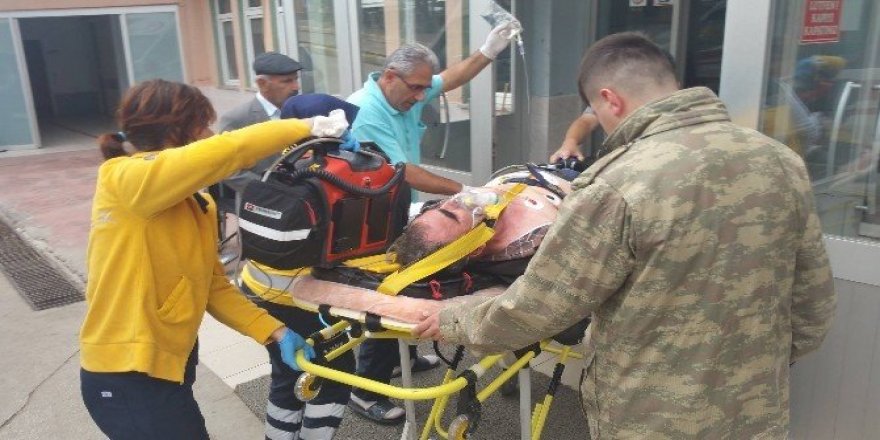 Ağaç budarken yüksek gerilime kapıldı