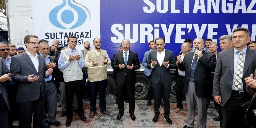 Sultangazi’den Suriye’ye Yardım