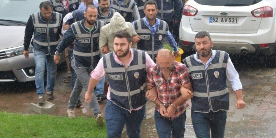 Ordu’da uyuşturucudan gözaltın alınan 11 kişi adliyede