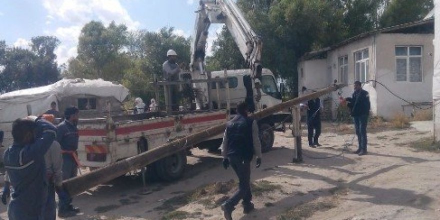 Erzurum’da kaçak elektrik operasyonu