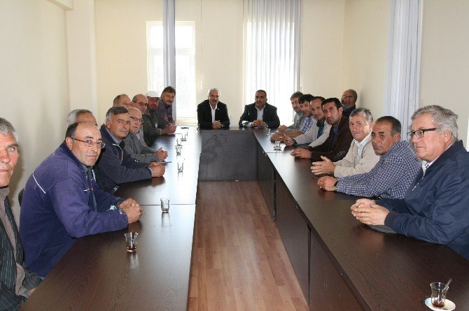 Kulu’da pancar taşıma ücreti toplantısı yapıldı.