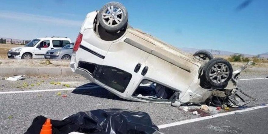 Kayseri’de trafik kazası: 1 Ölü