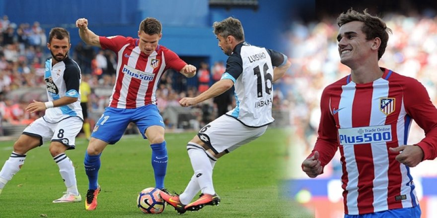 Griezmann, Emre'yi üzdü