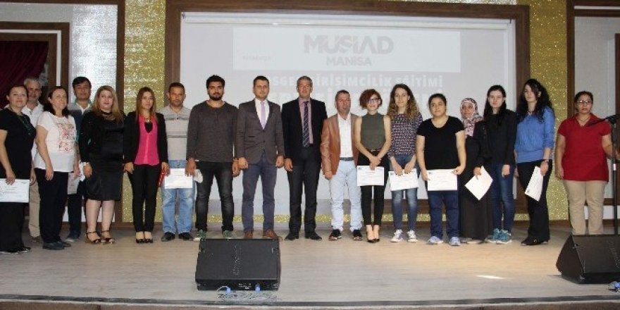 MÜSAD’tan 30 girişimciye girişimcilik belgesi