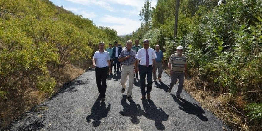 164 bin 418 ton sıcak asfalt serimi yapıldı