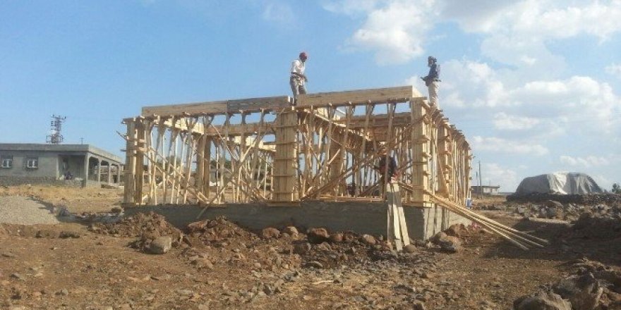 Diyarbakır’da ’15 Temmuz Zafer Camisi’nin inşaatına başlandı