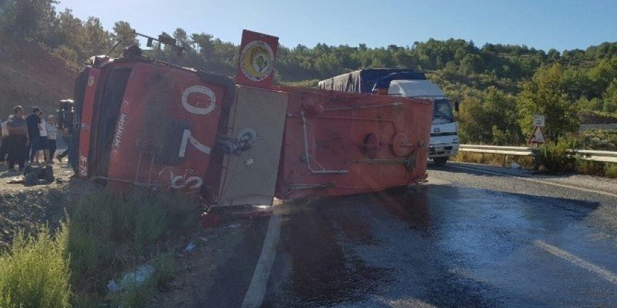 Gazipaşa’da arazöz kazası: 1 yaralı
