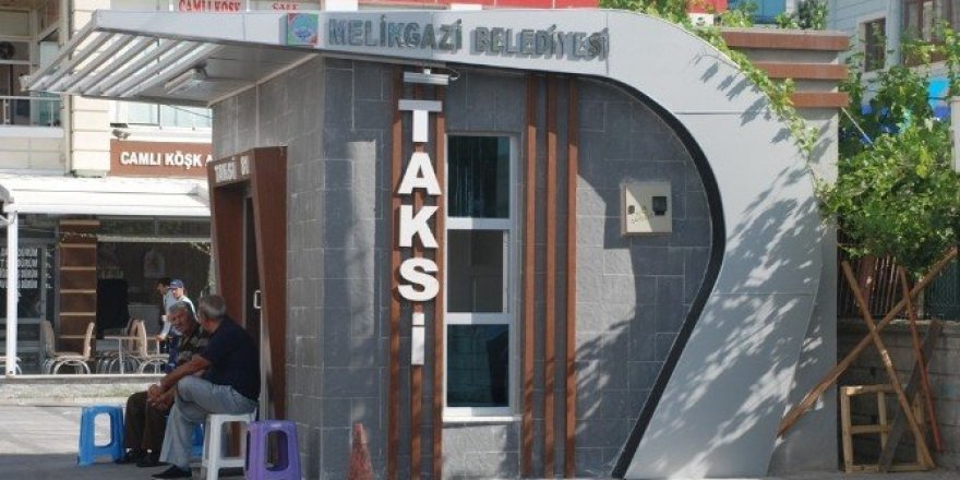 Melikgazi’de 4 ayrı semte 4 adet taksi durağı