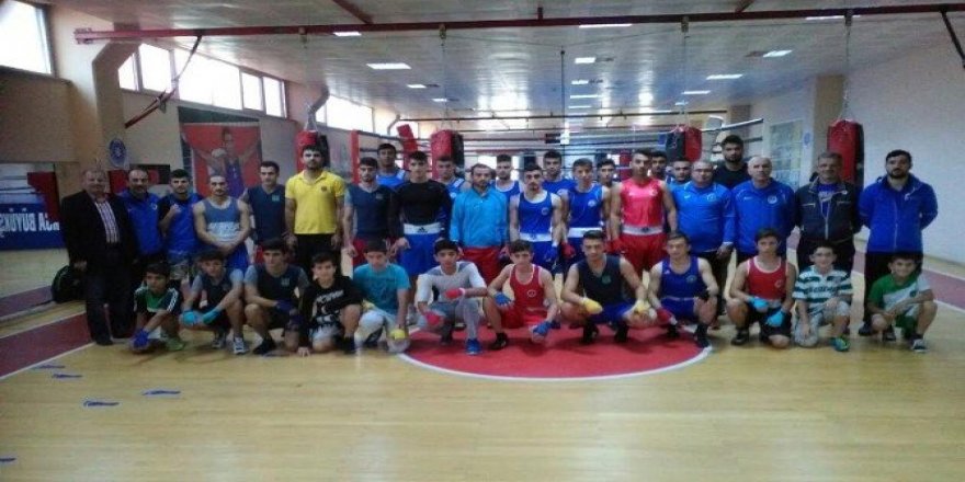 Büyükşehirli boksörler ringte buluştu