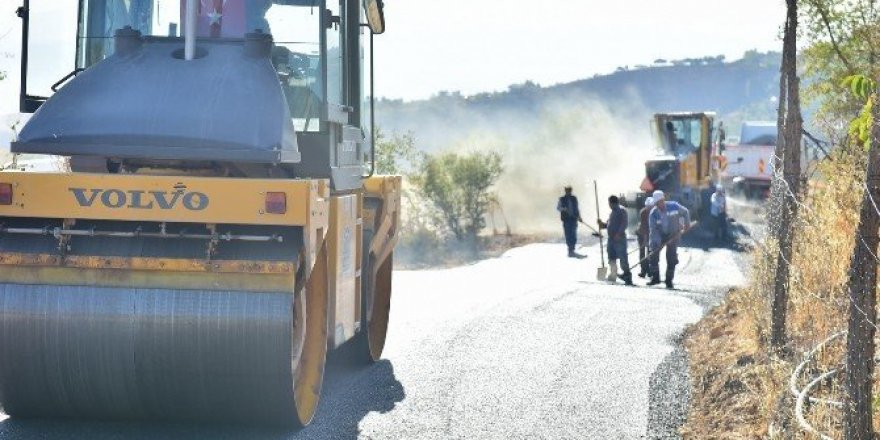 Kırsaldaki yolların standardı yükseldi