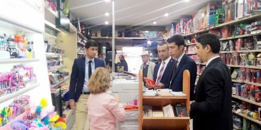 Bilecik’teki kırtasiyeler denetlendi