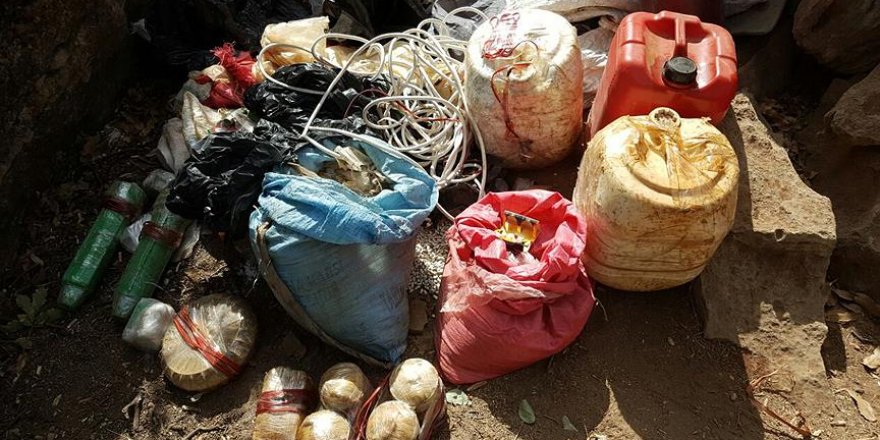 Konserve kutularına tuzaklanmış patlayıcı ele geçirildi