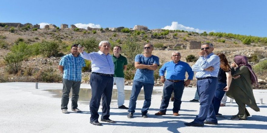 Rhodiapolis antik kentine karşılama merkezi