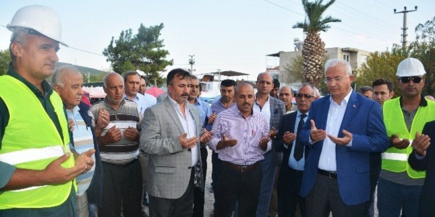 Yazıbaşı Meydan Projesi dualarla başladı