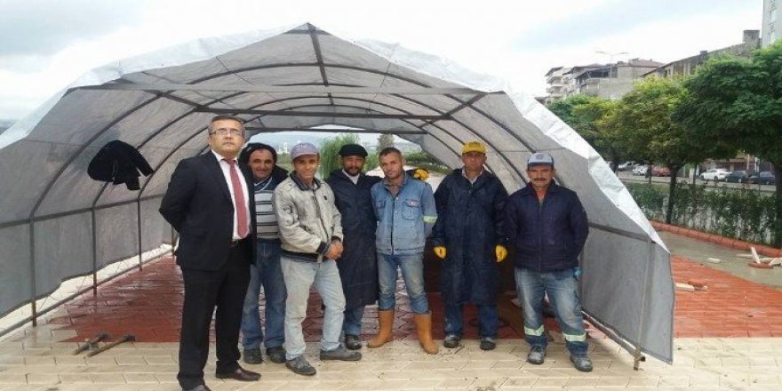 Gülüç sahilinde ilk etap çalışmaları tamamlandı