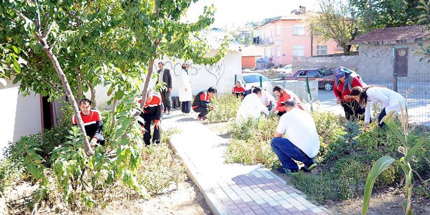 Ruhsal sorunlarını iş ve uğraş terapisiyle aşıyorlar