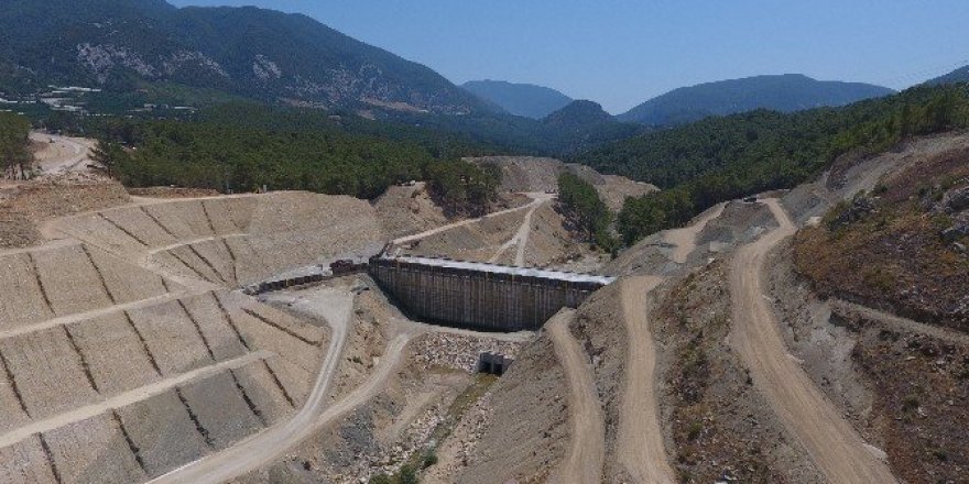 Finike Kapıçay Barajı’nın yüzde 80’i tamamlandı