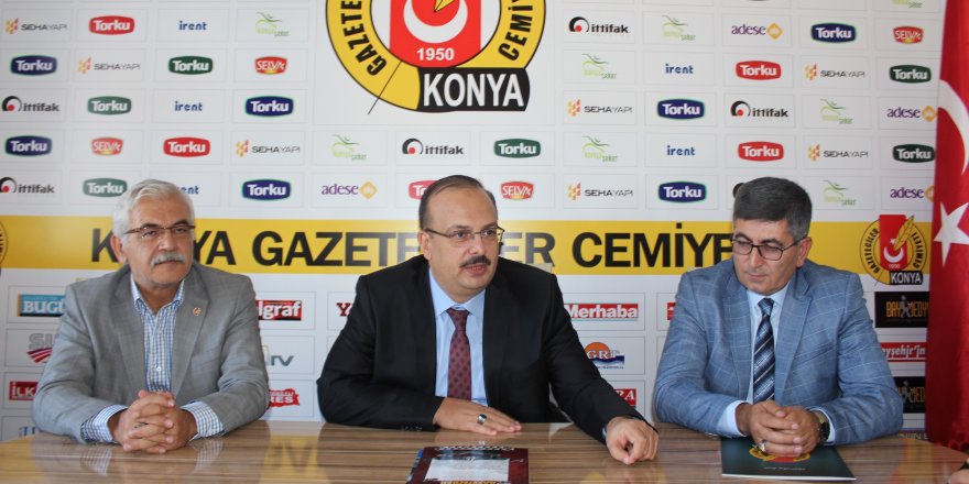 Vali Canbolat, Gazeteciler Cemiyeti’ni ziyaret etti