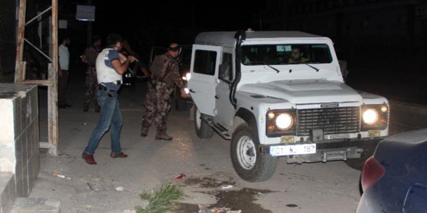 Uygulama noktasına ses bombası atıldı, polis operasyon başlattı