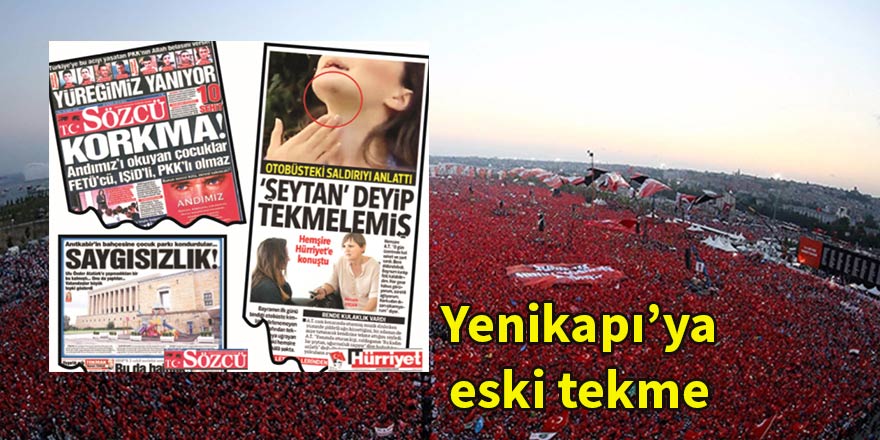 Yenikapı’ya eski tekme