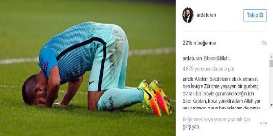 Arda Turan, halinden memnun