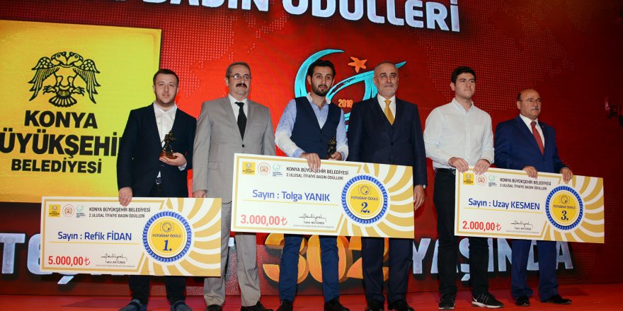 Ulusal itfaiye basın ödülleri sahiplerini buldu