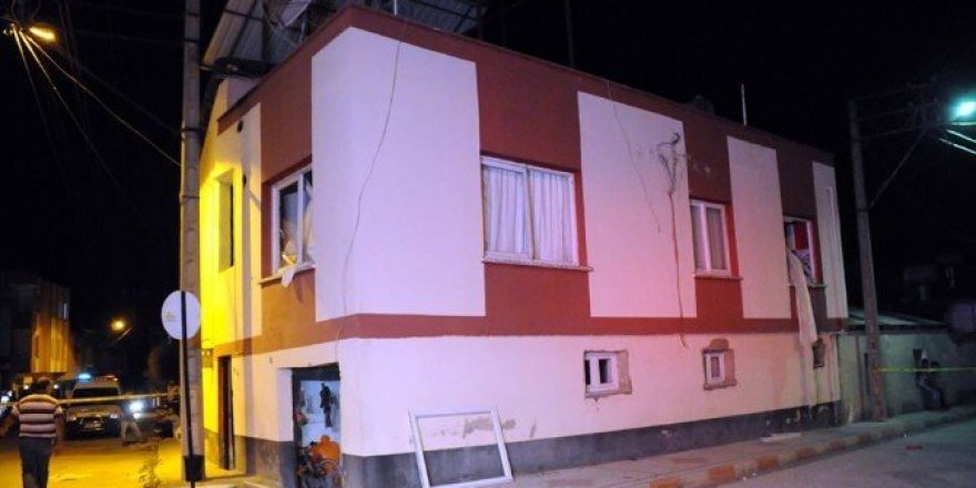 Kadirli’de evdeki patlama korkuttu