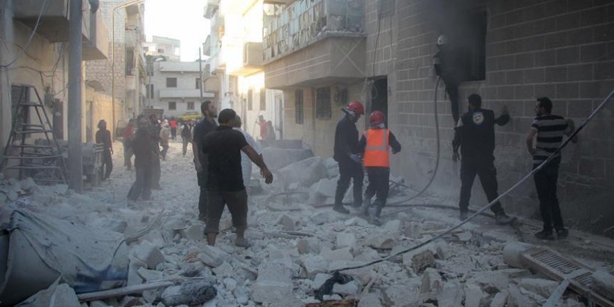 Rejim uçaklarından yerleşim yerine vakum bombalı saldırı: 20 ölü