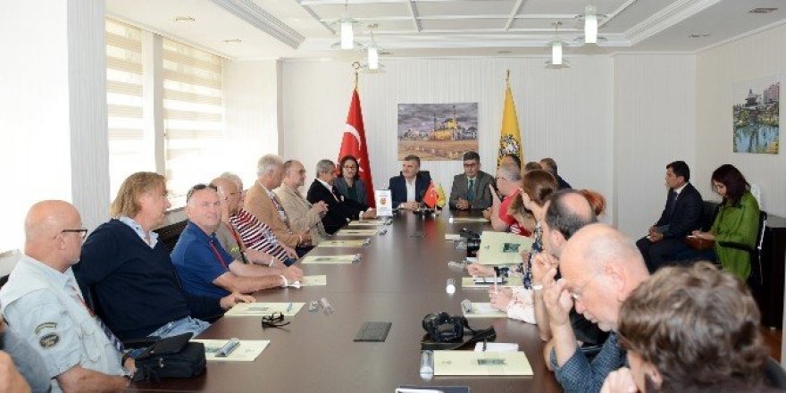 Alman gazetecilerden Büyükşehir’e ziyaret