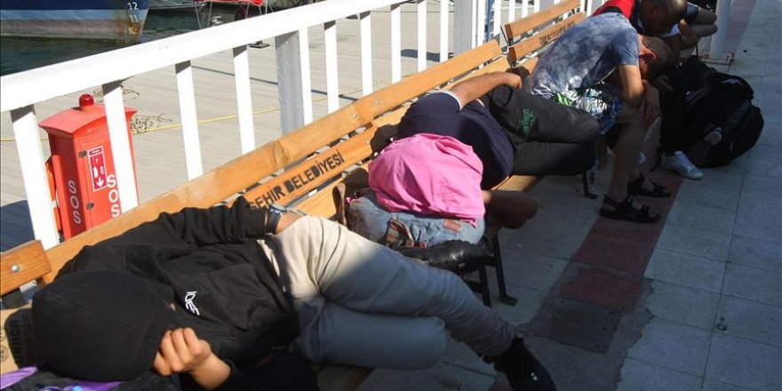 Ege Denizi'nde 148 yabancı uyruklu yakalandı