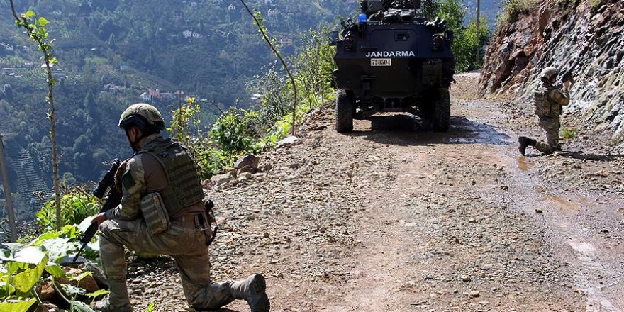 Giresun'da terör operasyonu sürüyor