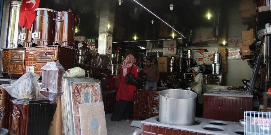Havalar soğudu, soba satışları arttı