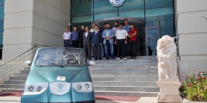 NEÜ Elektromobil yarışlarına iddialı olarak hazırlanıyor