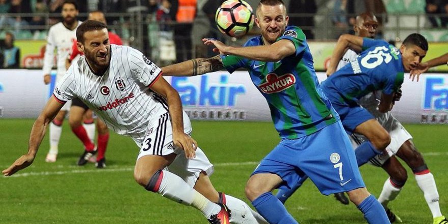 Beşiktaş Rize'den lider dönüyor