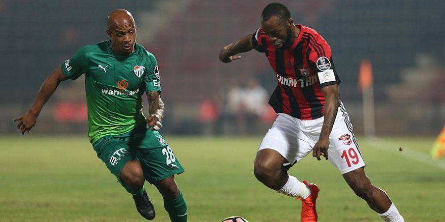 Bursaspor deplasmanda mağlup