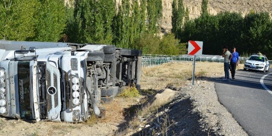 Darende’de aynı mahallede 2 kaza