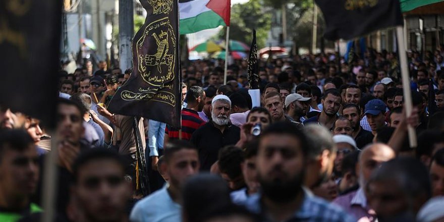Filistin ayaklanmasının birinci yılında Gazze'de anıldı