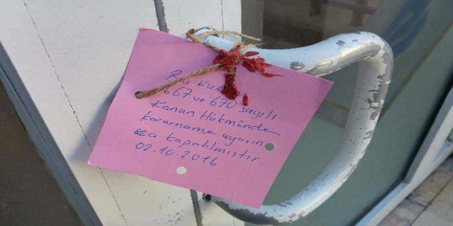 Zonguldak’ta 6 eğitim kurumu FETÖ’den kapatıldı