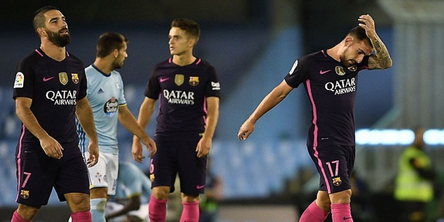 Barcelona, Celta Vigo deplasmanından puansız döndü