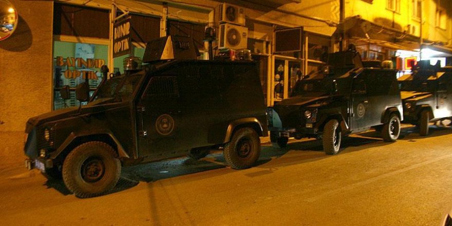 İzmir'de helikopter destekli terör operasyonu