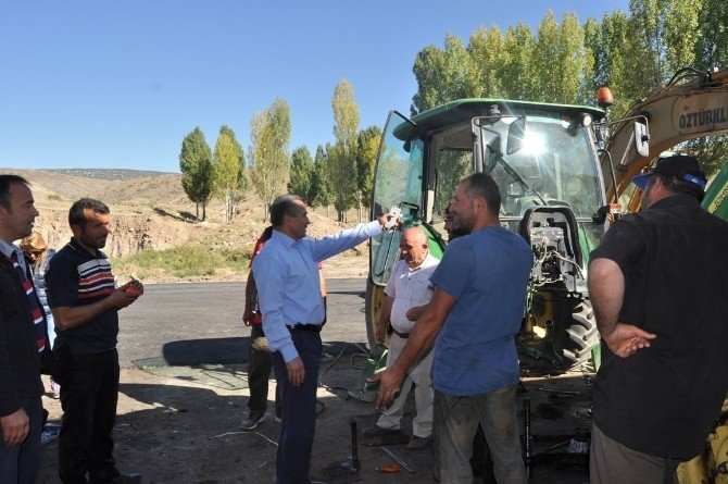 Başkan Tutal, asfalt çalışmalarını yerinde inceledi