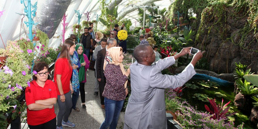 Kelebekler SESRIC üyelerini ağırladı